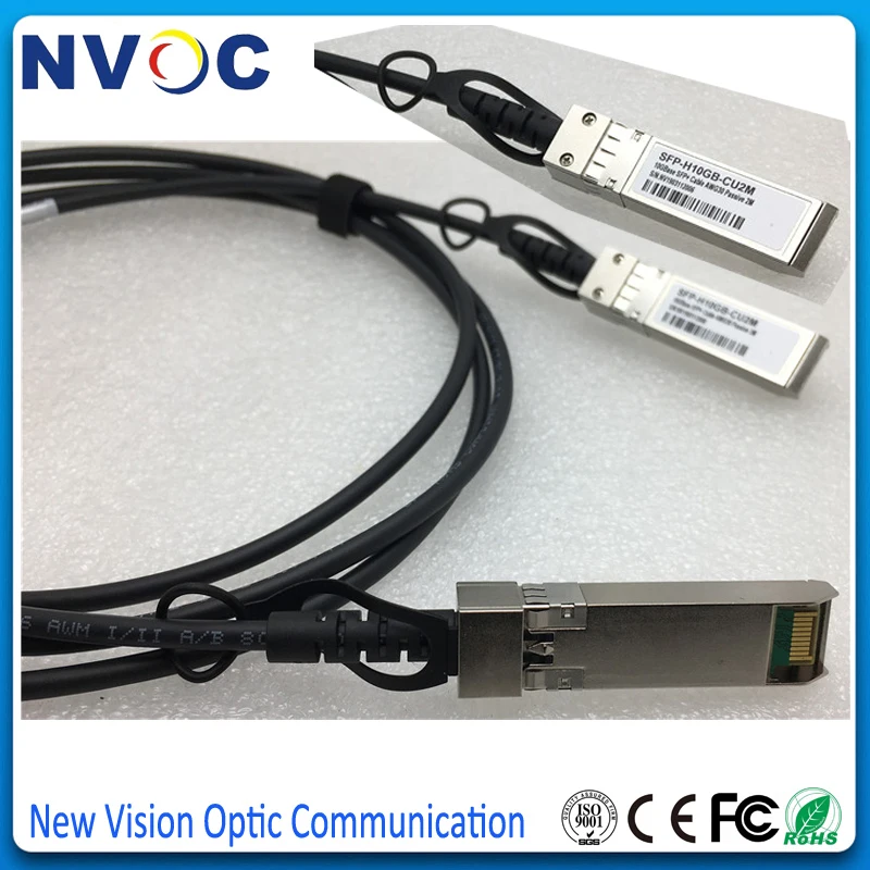 10G прямое подключение SFP + 10GB медь 2M DAC Twinax кабель пассивный AWG30 совместимый |