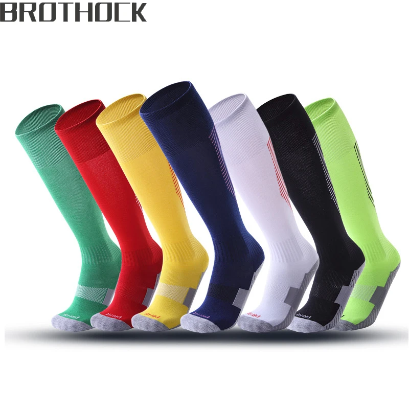 Brothock зимние толстые взрослые футбольные носки полотенце дно Дезодорант носить мужчины Бег футбол Футбол Носки Прямая с фабрики