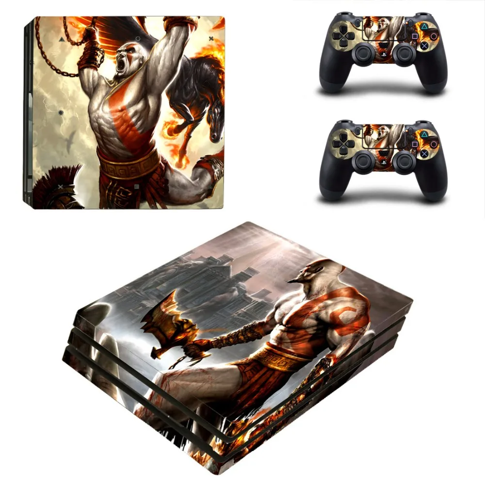 Наклейка God Of War s Skin для Playstation 4 PS4 PRO контроллер виниловые наклейки защитная