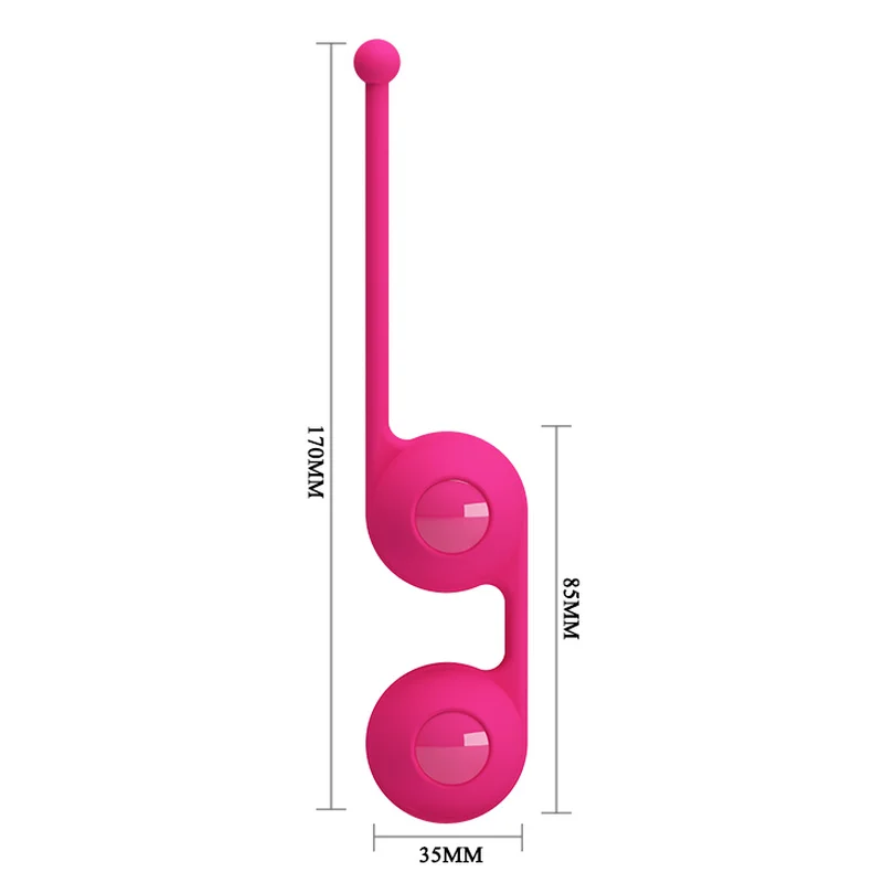 Silicone Smart Ball Kegel Ben Wa Vagina Tighten Exercise Vibrators Vaginal Sex Toys for Women | Красота и здоровье