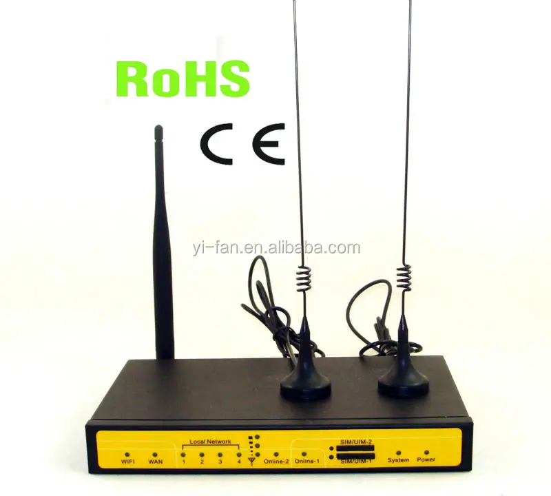 Free Shipping by courier support load balancer F3B32 3G HSPA HSPA dual sim router for ATM, Kiosk