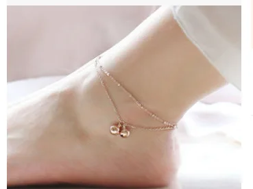 Ножной браслет в стиле ретро панк 2020 новая летняя мода золотистый на ногу