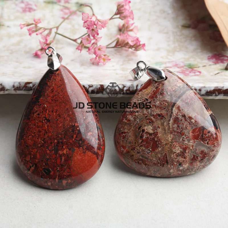 Бесплатная доставка подвеска из натуральной яшмы персональный дизайн подарки