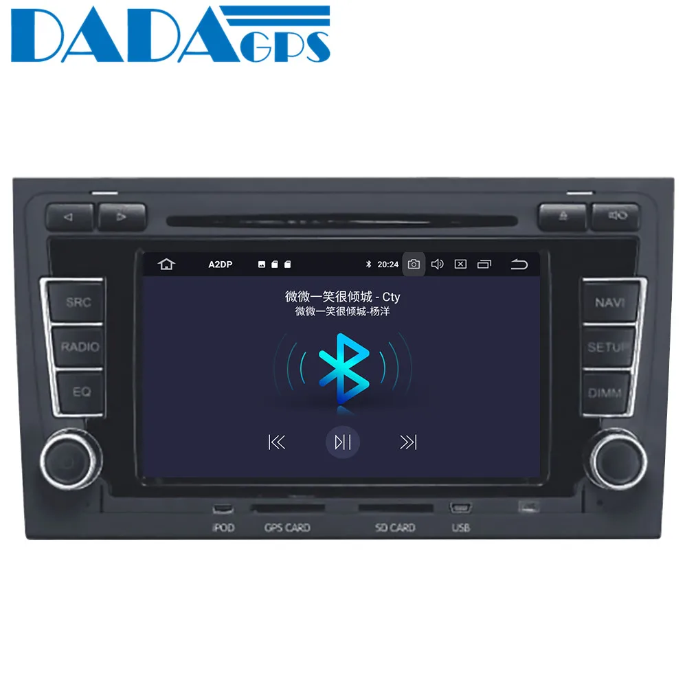 Новейший автомобильный DVD-плеер Android 9 0 радио GPS для Audi A4 S4 RS4 2003-2012 Seat Exeo 2009 2010 2011 2012