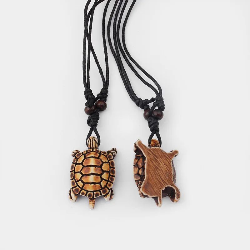 8 шт. Смешанная кость яка милая черепаха гавайский Племенной Серфер море