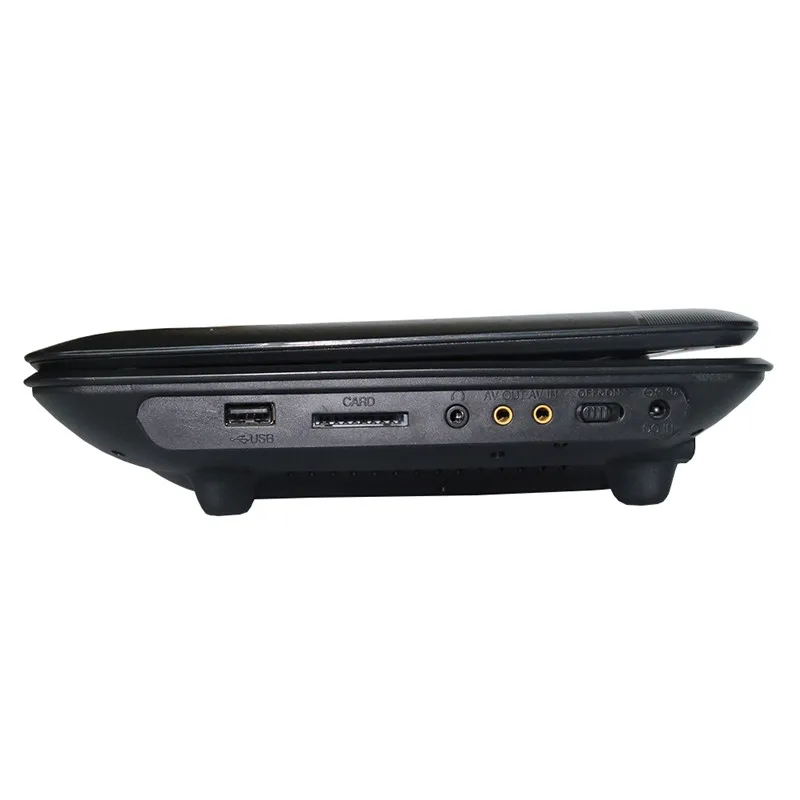 LONPOO 10,1 дюймов портативный dvd-плеер TFT lcd экран мультимедийный dvd-плеер с автомобильным зарядным устройством и функцией игры Поддержка DVD/CD/MP3