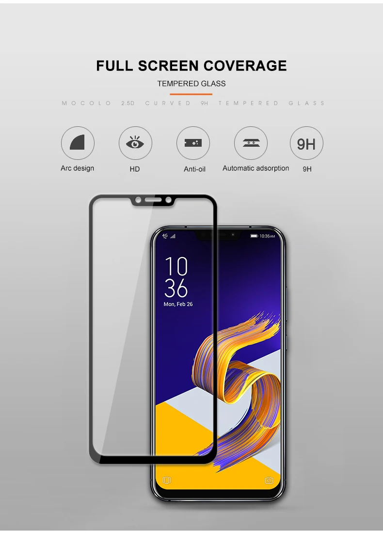 Защитное стекло для Asus Zenfone 5 ZE620KL X00QD защитная пленка из закаленного стекла для Asus Zenfone5 ZE 620KL sklo