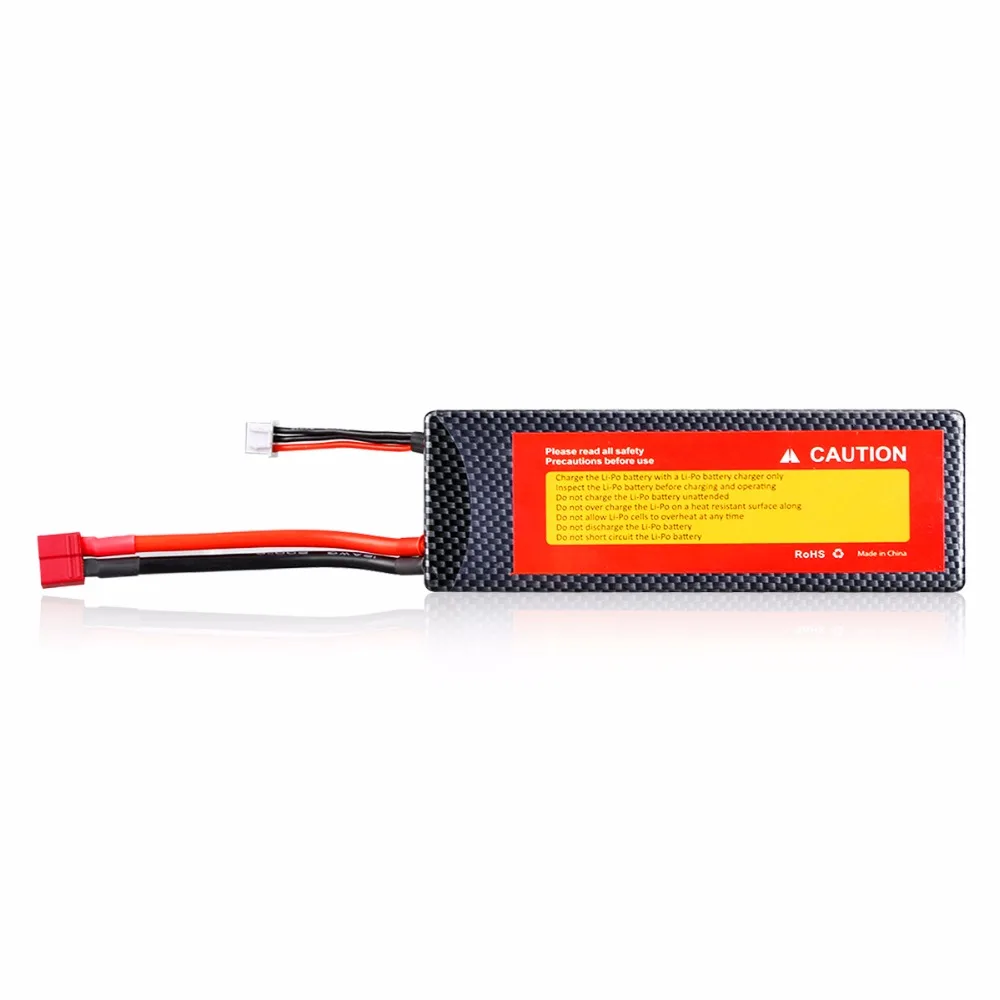 FLOUREON 2S 7,4 V 5200 мА/ч, 30C с Т-образный разъем LiPo Батарея пакет для RC Evader BX машина р/у грузовик радиоуправляемая автомодель трагги RC самолет Бла(беспилотный летательный аппарат квадролет с дистанционным управлением с видом от первого лица