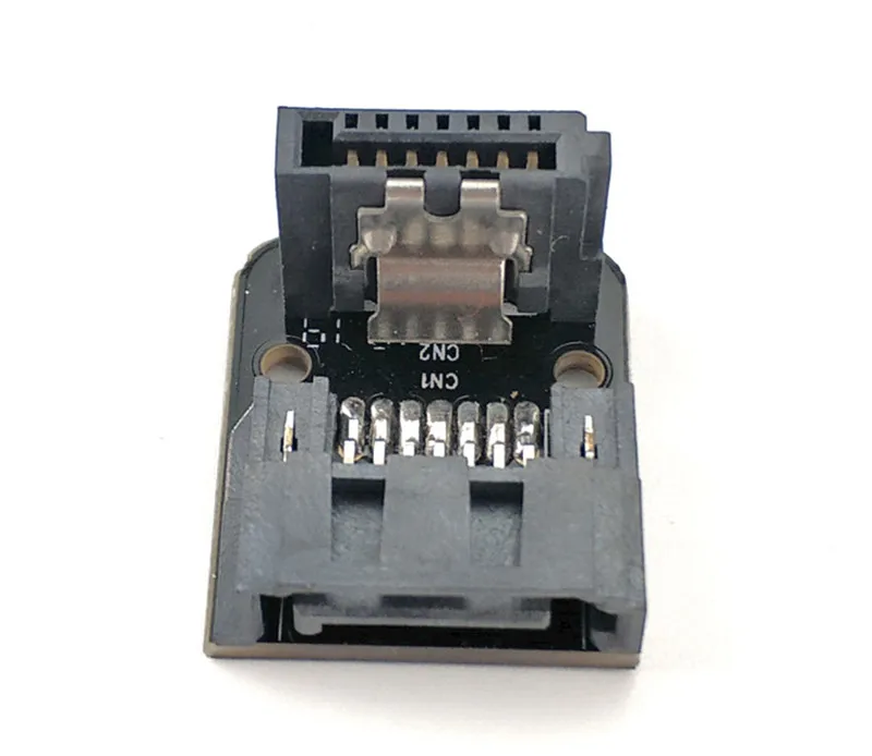 90 градусов прямоугольный Тип SATA 7Pin 7 контактный разъем для передачи данных 90D
