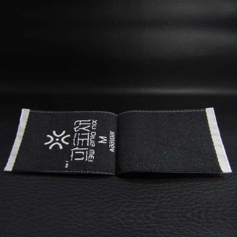 Индивидуальная маркировка на одежду тканые этикетки для одежды брендовая