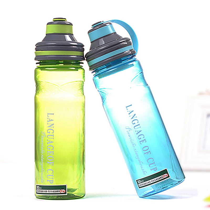 Transhome Water Botle Sports Leak-proof Seal Portable Plastic Drinking Bottle For With Rope Lid | Дом и сад