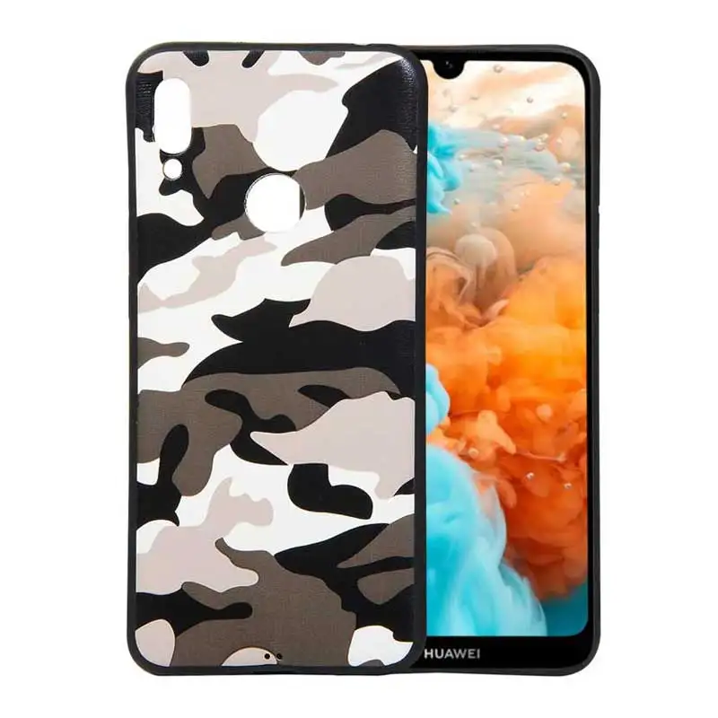 JIATEXIN камуфляжная серия для huawei Y6 (2019) чехол мягкий TPU Армейский Камуфляж шаблон Prime