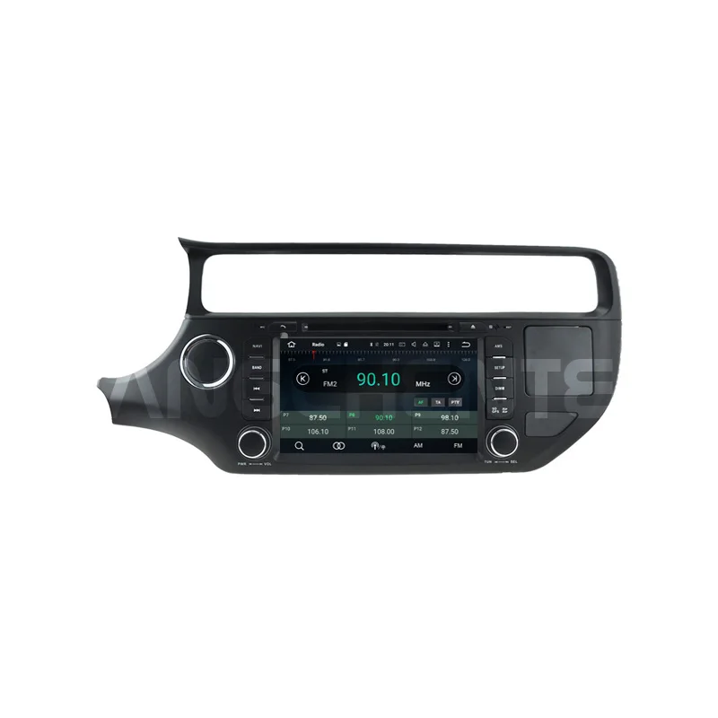 2 Din Android 9 0 автомобильный dvd-плеер для KIA RIO 2015 с сенсорным экраном ips Встроенный