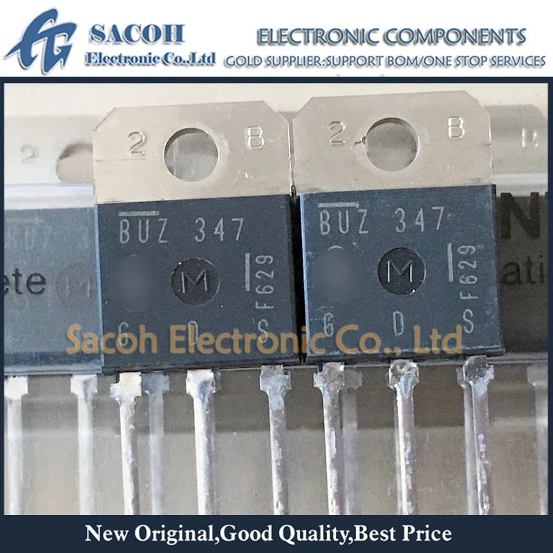 

Free Shipping 10Pcs BUZ347 or BUZ346 or BUZ348 or BUZ349 TO-218 45A 50V Power MOSFET