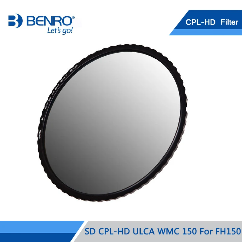 BENRO 150 мм CPL фильтр SD HD ULCA WMC/SLIM для FH150 многослойный поляризационный Оптическое