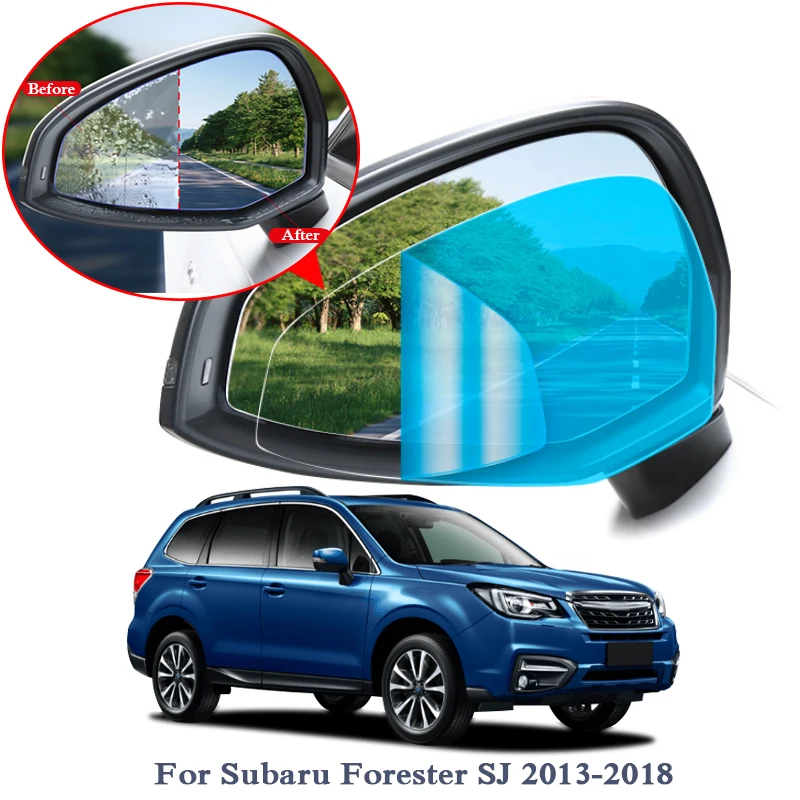 2 шт. противотуманная прозрачная пленка для окна автомобиля Защитная зеркала