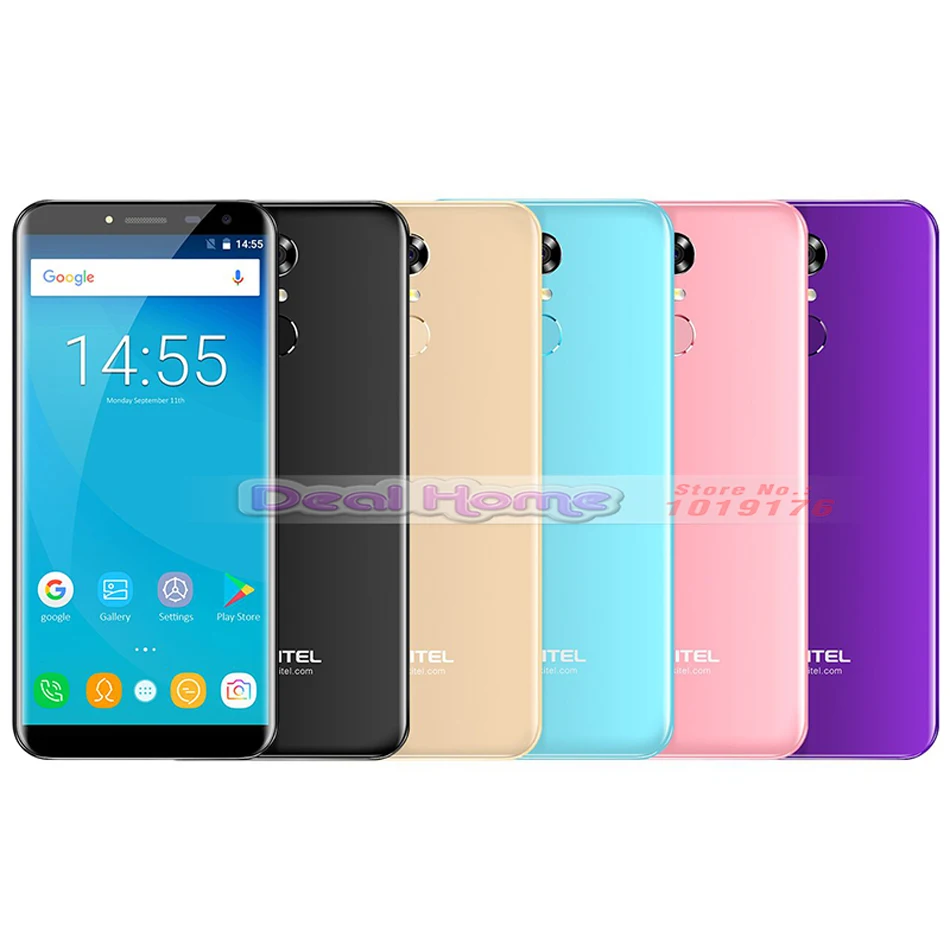 Oukitel C8 соотношением сторон 18:9 Мобильный телефон 5.5 дюймов HD mt6580a 4 ядра 2 ГБ/16 ГБ 13MP