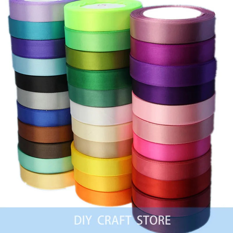 3/4 ''(20 мм) односторонняя дешевая атласная лента DIY свадебный подарок