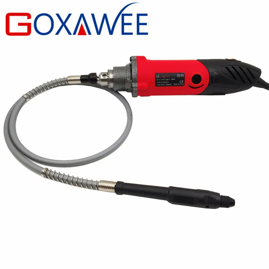 GOXAWEE, 240 Вт, электрическая мини-дрель для Dremel, стильный роторный электроинструмент, гравер, сверлильный станок, шлифовальный станок, абразивный инструмент для дома DIY