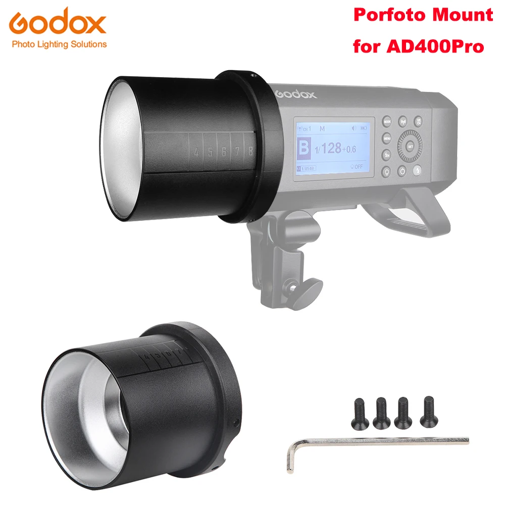 Godox AD400Pro Сменное крепление кольцо адаптер для Profoto аксессуары|Аксессуары вспышек|