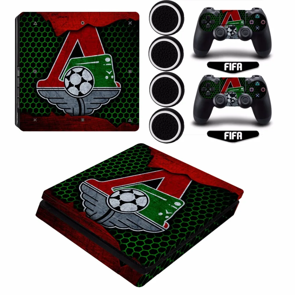 Civanca винил PS4 тонкий кожи локомотив Москва FC защитный Стикеры для Slim консоли|stickers