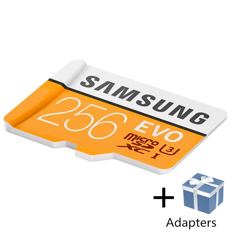 SAMSUNG EVO карта памяти MicroSD 256 г 128 ГБ 64 32 16 100 МБ/с. Class10 U3 U1 SDXC Класс + карты Флэшка Микро