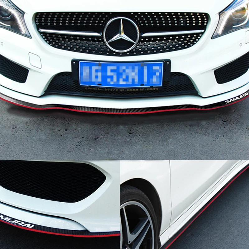 2 5 м автомобильный протектор передний бампер для губ разветвитель Боди Комплект