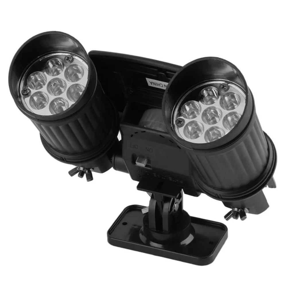 Уличный светодиодный светильник на солнечной батарее с датчиком движения PIR