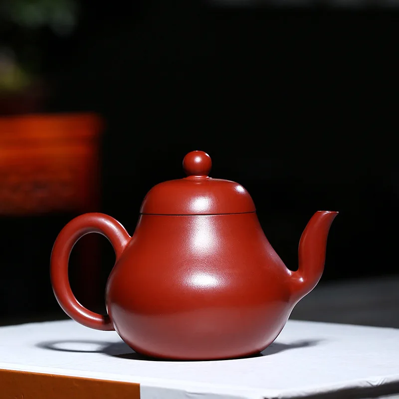 Ручная работа НЕОБРАБОТАННАЯ руда Dahongpao ситинг горшок кунг-фу чайник и чайный набор можно распределить от имени смешанной партии