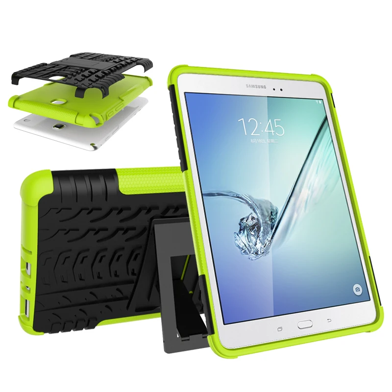 Силиконовый Жесткий Чехол-подставка для Samsung Galaxy Tab A 8 0 &quotT350 T355 T351 гибридная