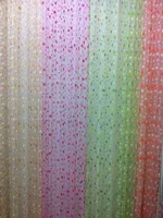 CS 36  HOT 280CM high Long Color Floral Tulle Voile Door Window Drape Panel Sheer Valances Room Curtain fabrics wedding