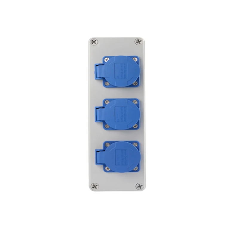 

IP54 Outdoor Waterproof Dust-proof Socket Plastic Combination Socket Box Multi-16A Function Socket