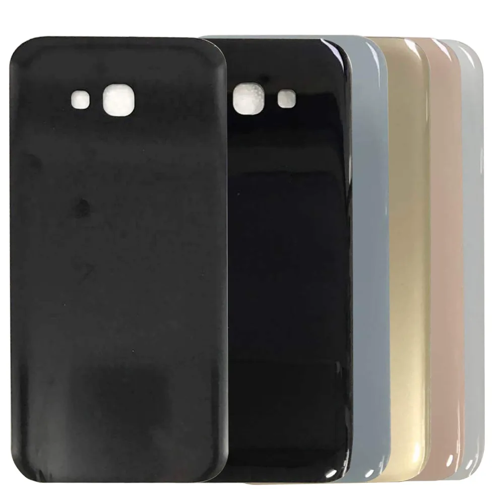 Задняя крышка SZMUGUA для samsung A3 A320 A5 A520 A7 A720 2017 стеклянная задней двери с логотипом