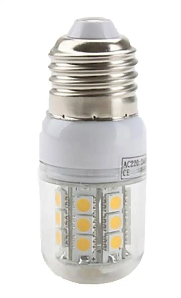 AKDSteel Универсальный E27 27x5050 SMD 3 5 Вт 300 лм 2800 3200 к теплый белый светильник