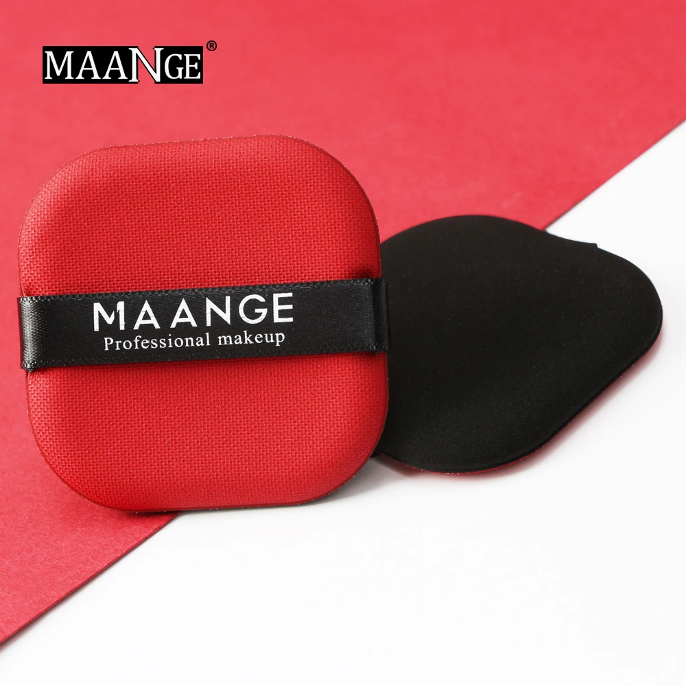 MAANGE 8 шт./компл. круглый кушон для макияжа Губка слоеный сухой влажный двойного назначения маскирующая Жидкая Основа BB/CC крем макияж затяжки