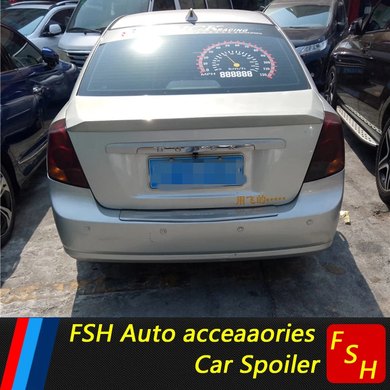 Для Buick Excelle спойлер Высокое качество ABS Материал заднее крыло автомобиля праймер