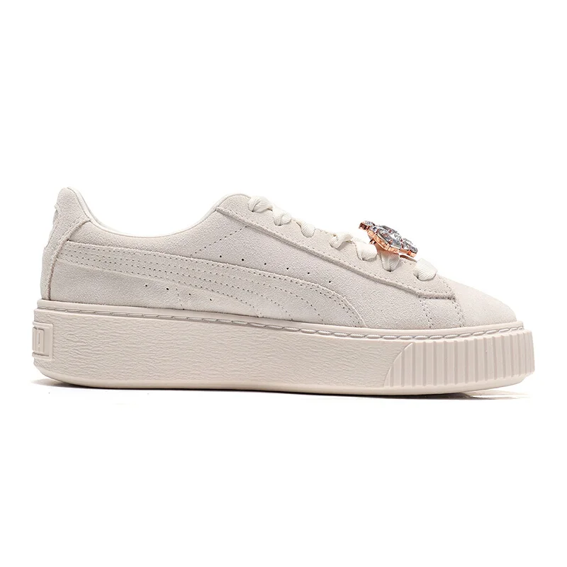 Original New Arrival PUMA Suede Platform Gem Wns Women's Skateboarding Shoes Sneakers | Спорт и развлечения