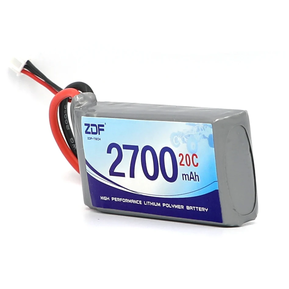 Аккумулятор Lipo 2S 7 4 В 2700 мАч 20C Max 40C для Wltoys 12428 12423 1:12 запасные части