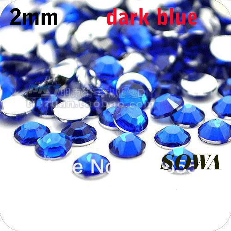 

Free Shipping 30000pcs/bag Size 2mm Dark Blue Color Resin Flatback beads,Nail Art beads,DIY Decoration