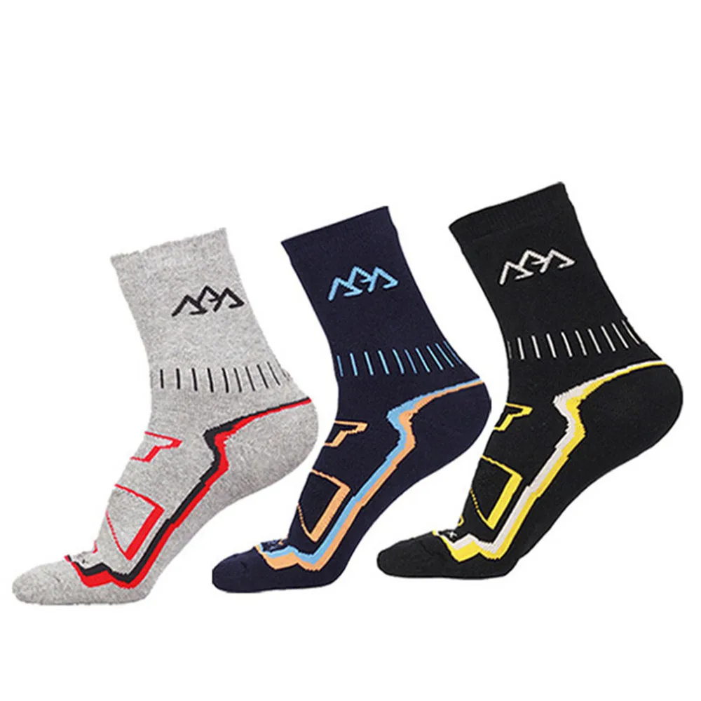 Мужские термоноски coolmax зимние велосипедные носки для горных велосипедов бега