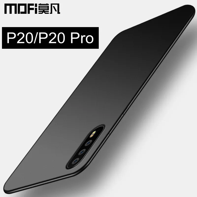 Чехол для Huawei P20 Pro задняя крышка Plus жесткий защитный роскошный мужской черный