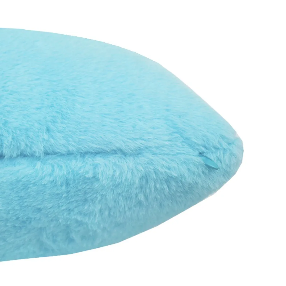 turquoise Супер мягкий чехол для дивана 40x40/45x45/50x50/55x55/60x60/65x65/70x70 см чехлы на декоративные подушки наволочки - Цвет: turquoise