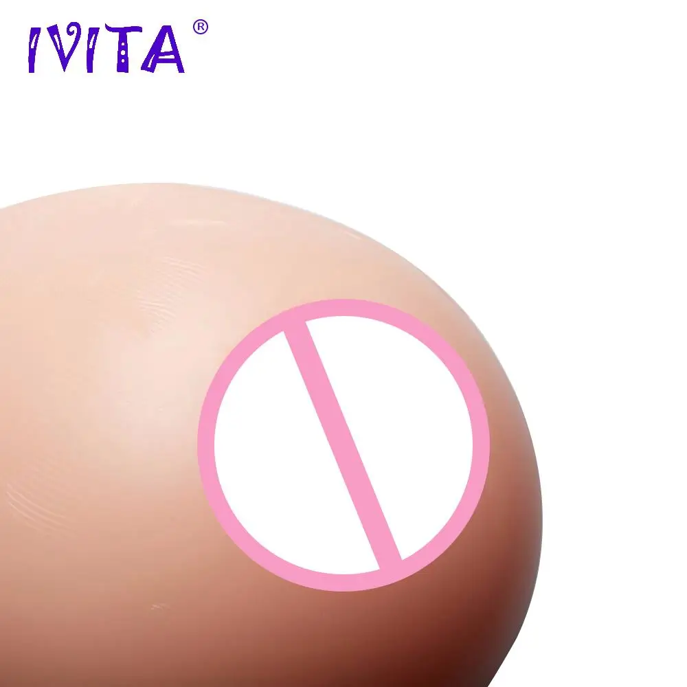 IVITA 600 г высокое качество силиконовые формы груди для женщин Искусственный протез
