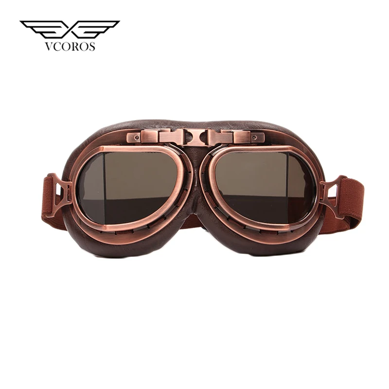 

Мотоциклетные очки VCOROS, ретро гоночные очки для мотоцикла, скутера