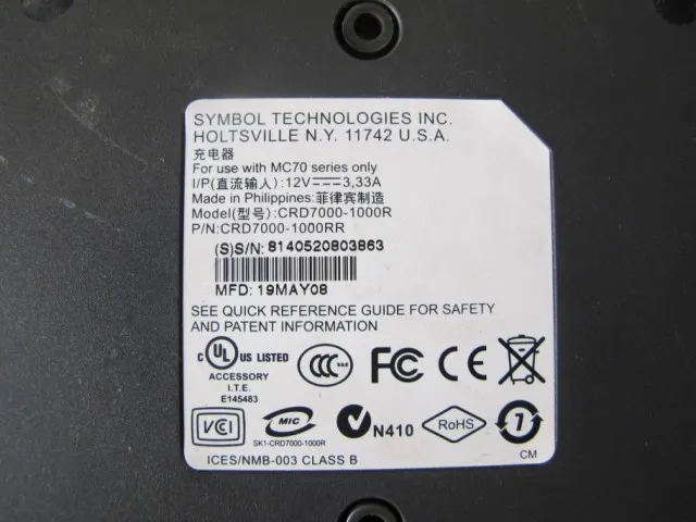 Зарядная док станция для MOTOROLA symbol MC70 MC75 MC7596 с блоком питания|dock|dock motoroladock charge |