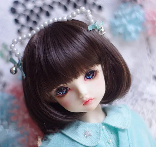 BJD кукла парики короткие Боб cut груша вьющиеся волосы для 1/6 1/4 1/3 BJD SD DD кукла волос аксессуары для куклы девушки игрушки