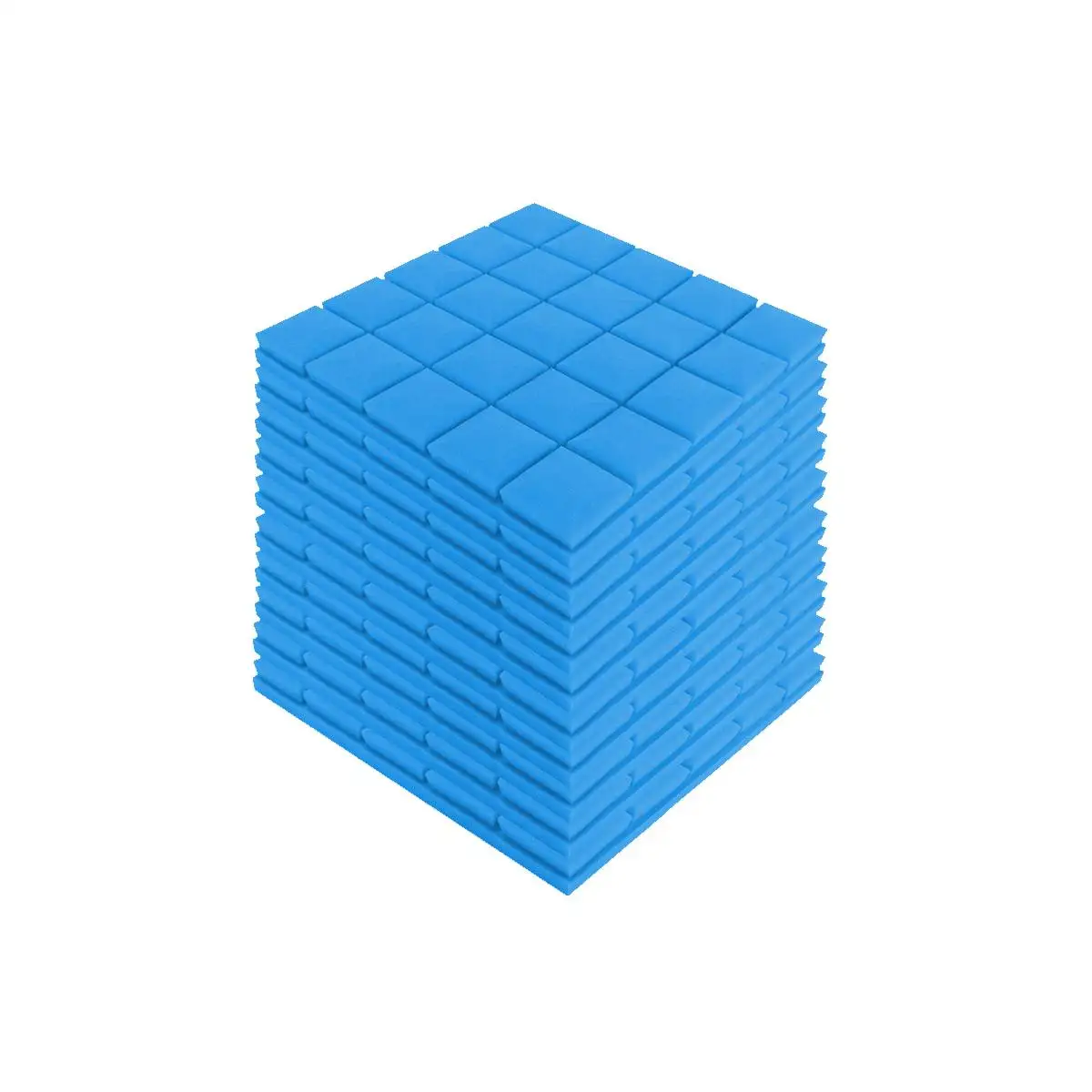 Звукопоглощающая панельная губка для звукопоглощения звука 24 шт. 4 цвета 50x50x5