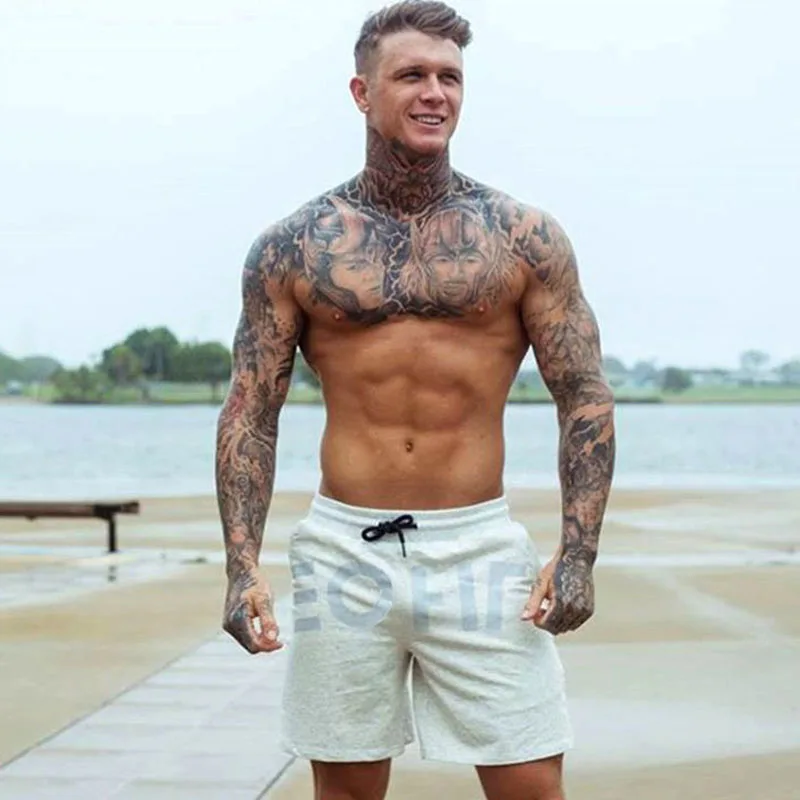 GYMLOCKER высококачественные дышащие шорты мужские спортивные штаны для бега