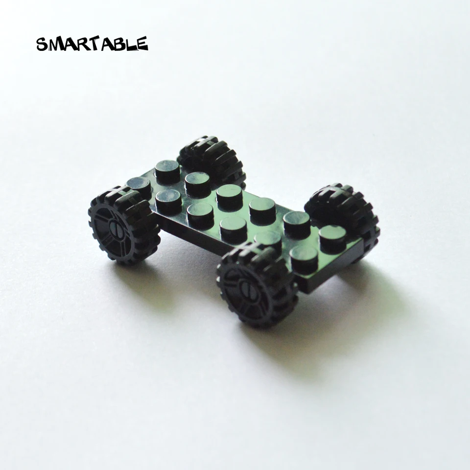 Запчасти для колёс Smartable на подставке строительные блоки игрушки сделай сам