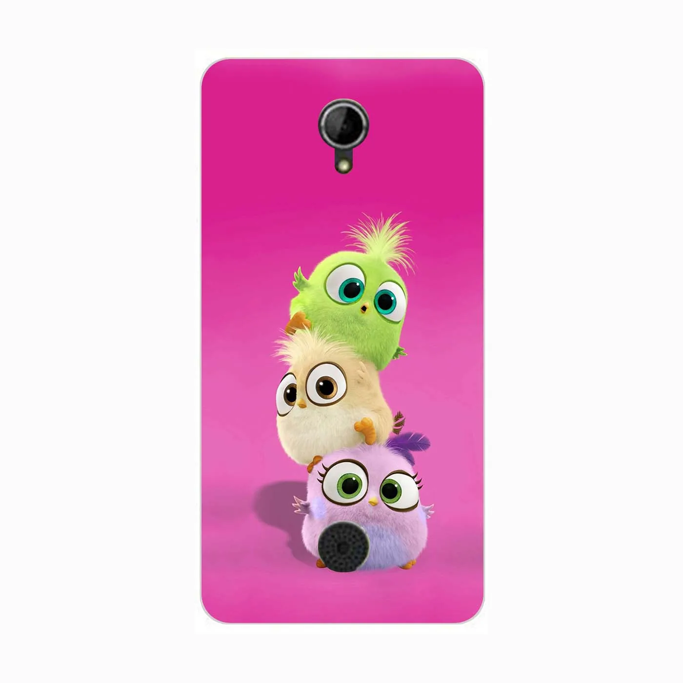Мягкий силиконовый чехол для acer Liquid Zest 4G Z528/Z525 Z 525 5,", Чехол с принтом розы и животным, чехол для телефона - Цвет: A24